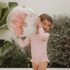 Little Dutch Strandbal - Roze