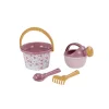 Little Dutch Strandset Pink Flowers set van 5