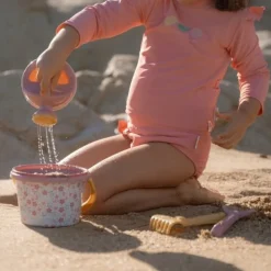 Little Dutch Strandset Pink Flowers set van 5