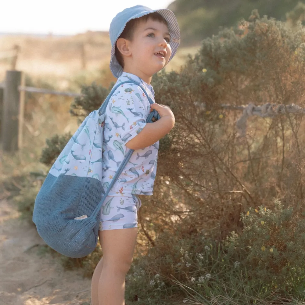 Little Dutch Strandtas - Meerkleurig - Maat one size - Sea Life