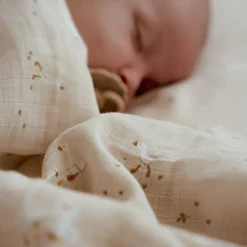 Little Dutch Swaddle - Beige - 120 cm - Newborn Naturals - Little Goose