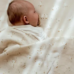 Little Dutch Swaddle - Beige - 120 cm - Newborn Naturals - Little Goose