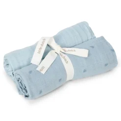 Little Dutch Swaddle - Blauw - Essentials