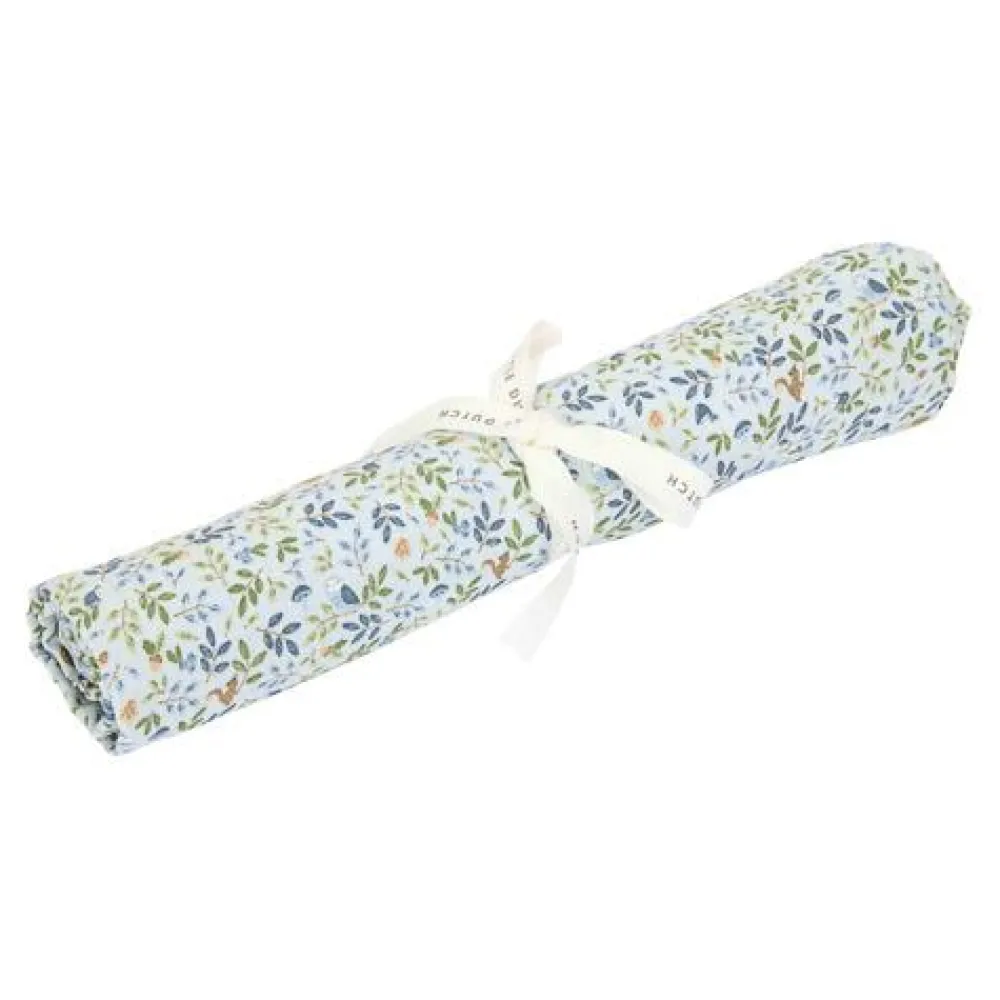 Little Dutch Swaddle - Blauw - Maat 120 cm - Forest Friends - Forest Adventure