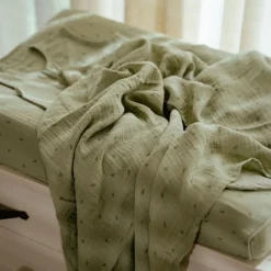 Little Dutch Swaddle - Groen - 120 cm - Essentials