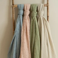 Little Dutch Swaddle - Groen - 120 cm - Essentials