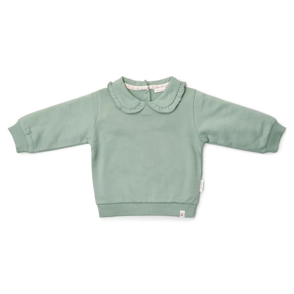 Little Dutch Sweater - Groen - Fairy Garden