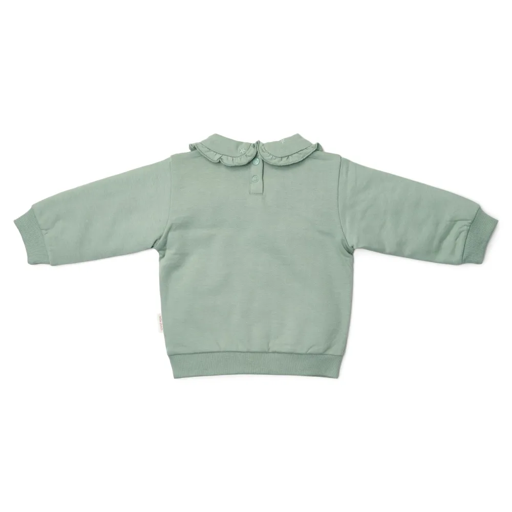 Little Dutch Sweater - Groen - Fairy Garden