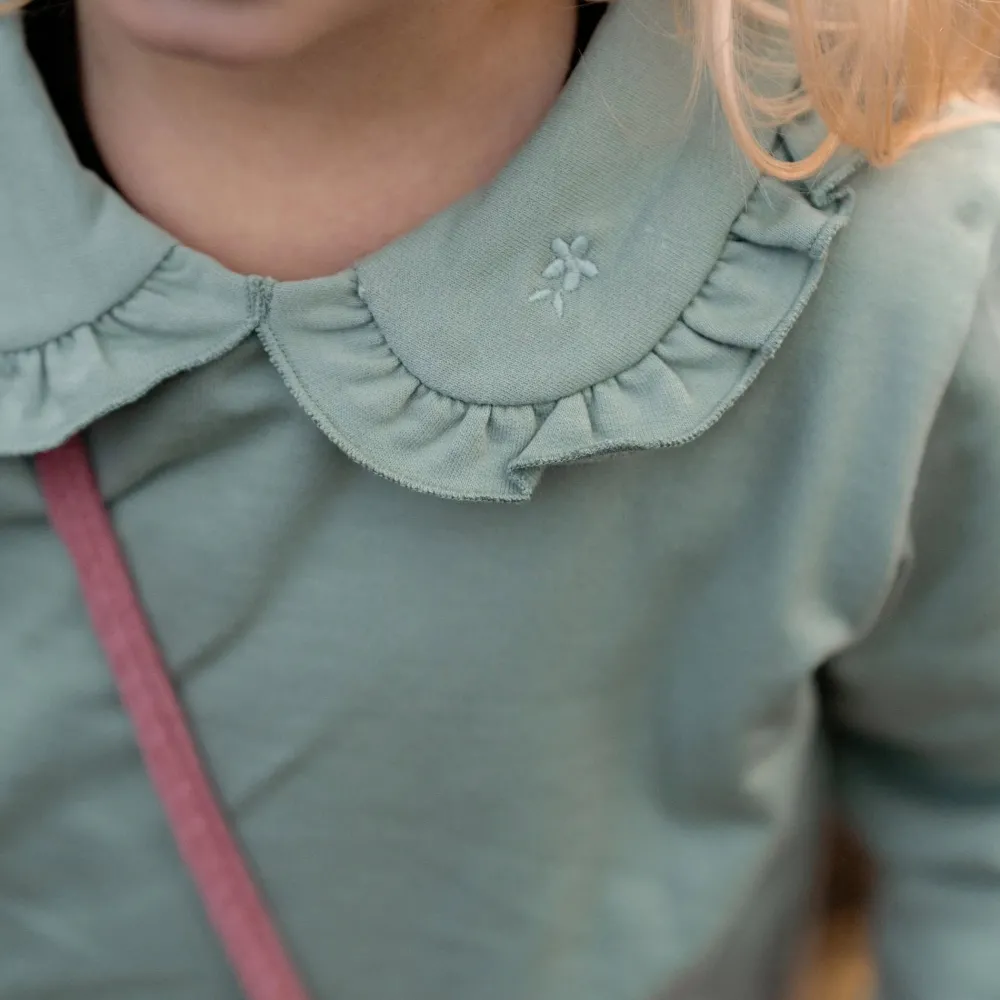 Little Dutch Sweater - Groen - Fairy Garden