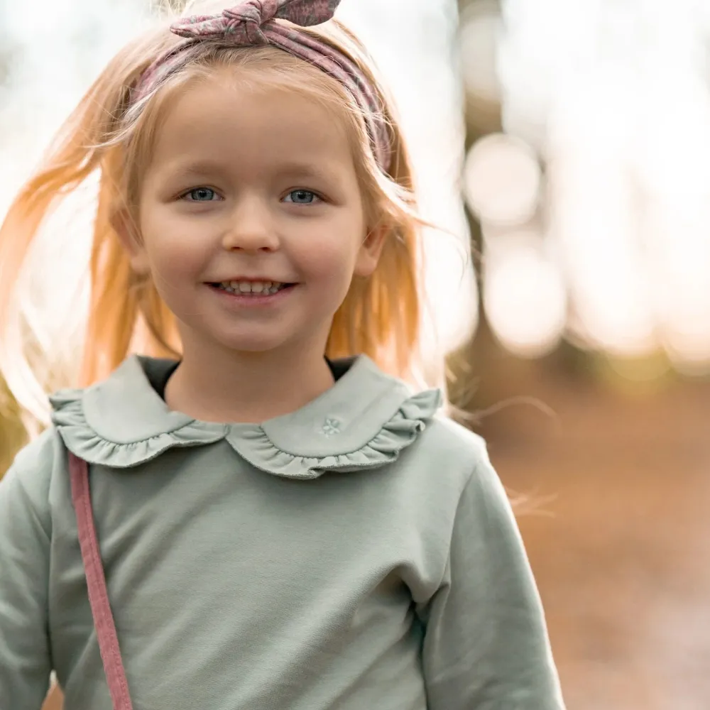 Little Dutch Sweater - Groen - Fairy Garden