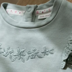 Little Dutch Sweater - Ruches - Groen - Fairy Garden