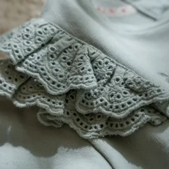 Little Dutch Sweater - Ruches - Groen - Fairy Garden