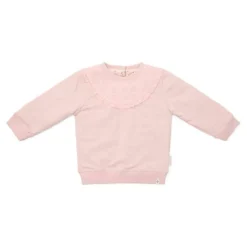 Little Dutch Sweater - Ruches - Lichtroze - Fairy Garden