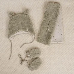 Little Dutch Teddy muts - Groen