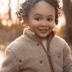 Little Dutch Teddy vest - Bruin - Forest Friends