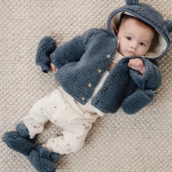 Little Dutch Teddy wanten - Blauw - Newborn Naturals