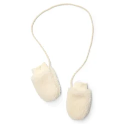 Little Dutch Teddy wanten - Wit - Newborn Naturals