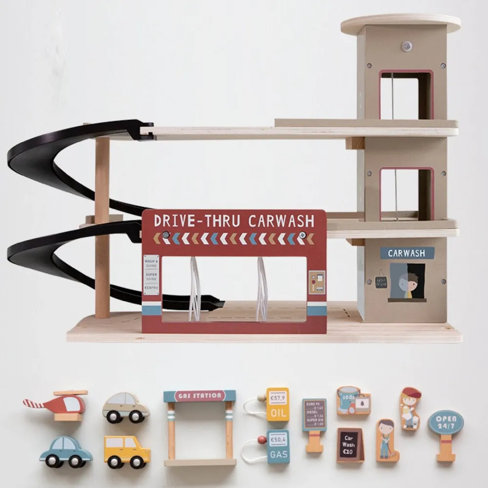 Little Dutch Treinbaanuitbreiding - garage