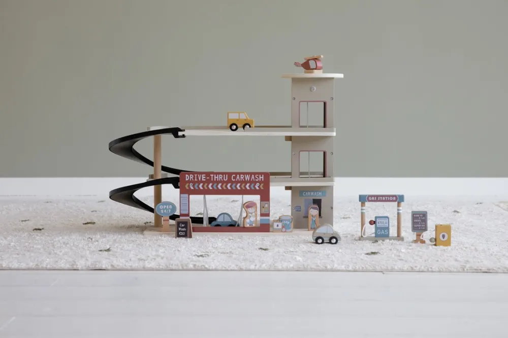 Little Dutch Treinbaanuitbreiding - garage