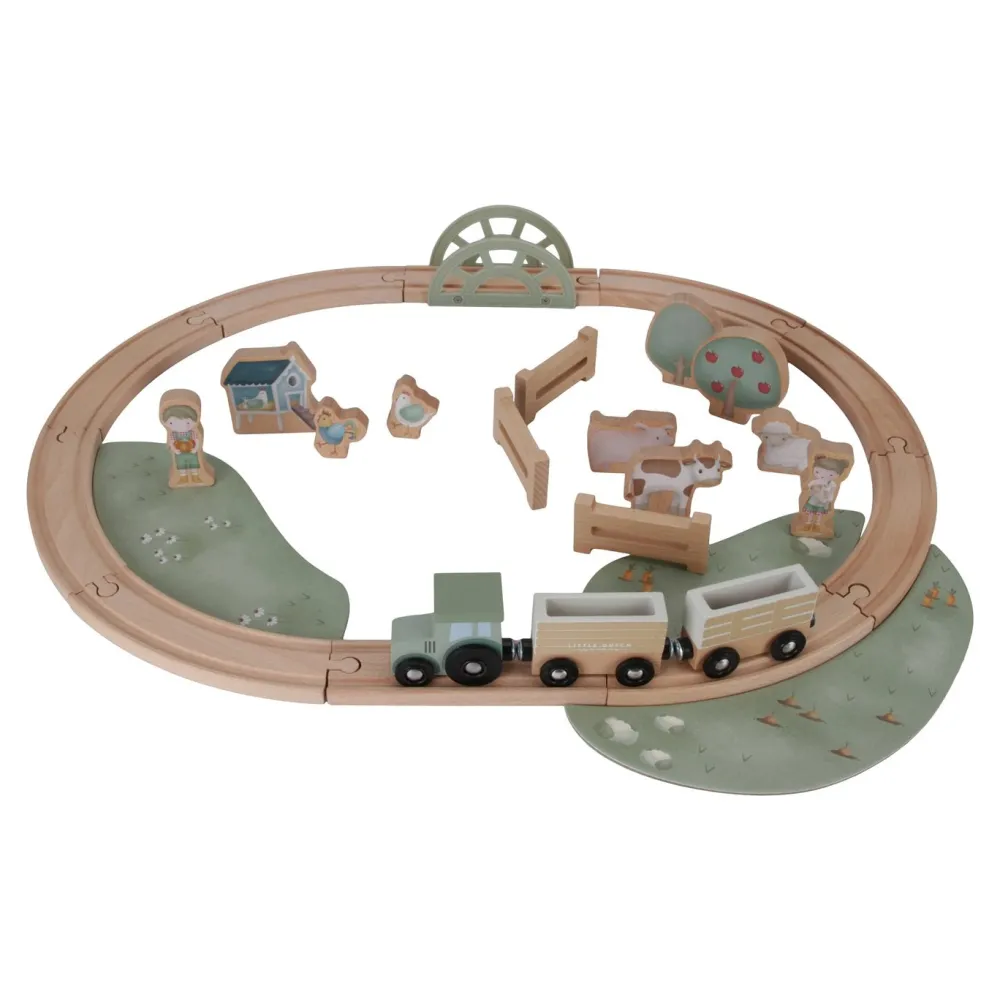 Little Dutch Treinset Little Farm