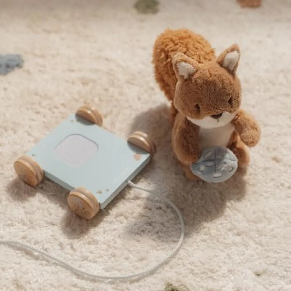 Little Dutch Trekdier Eekhoorn - Blauw - Forest Friends