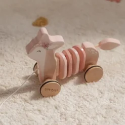 Little Dutch Trekdier Hert - Roze - Fairy Garden