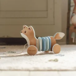 Little Dutch Trekdier Vos - Blauw - Forest Friends