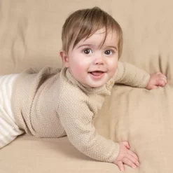 Little Dutch Trui - Zand - Newborn Naturals