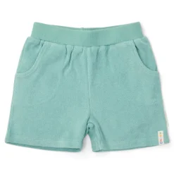 Little Dutch T-shirt en Short - Groen - Seashells and Stripes