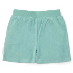 Little Dutch T-shirt en Short - Groen - Seashells and Stripes