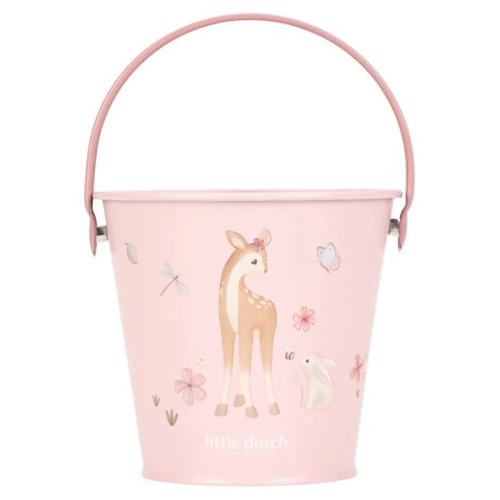 Little Dutch Tuin emmer - Roze - Fairy Garden