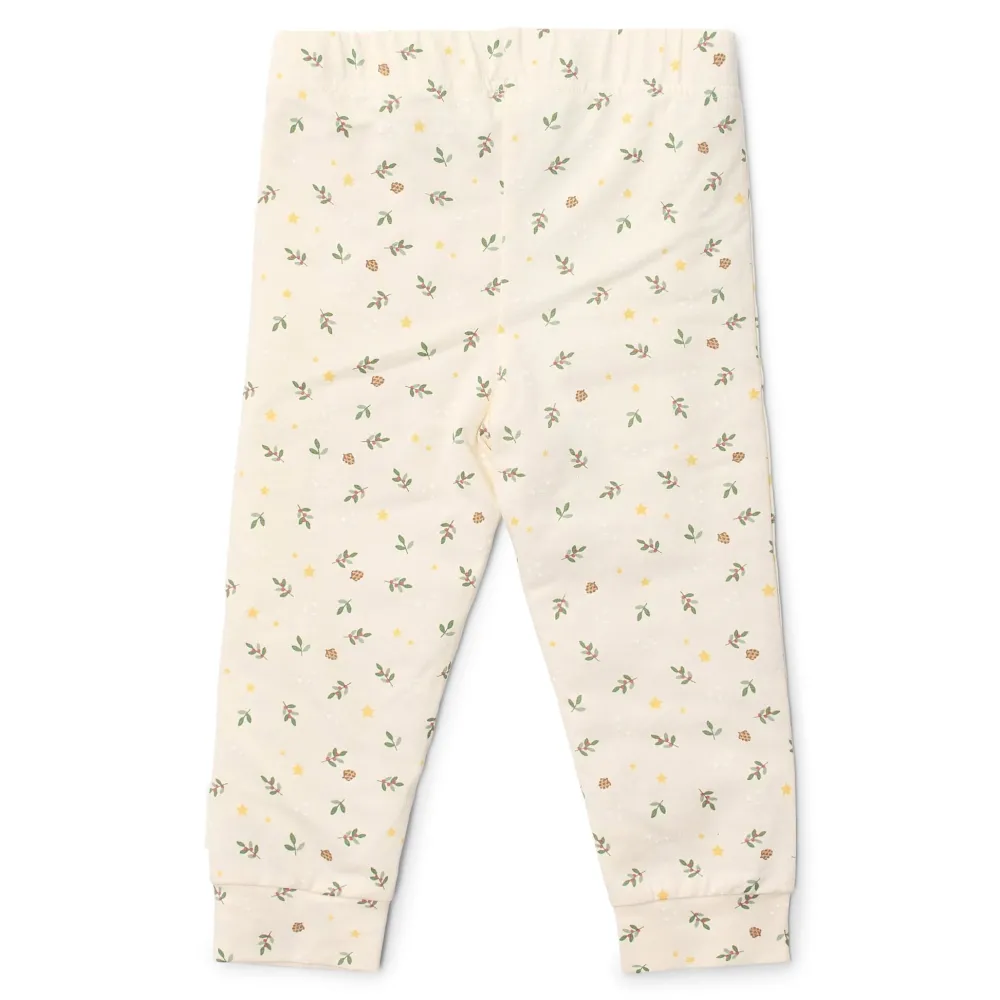 Little Dutch Tweedelige kerst pyjama – Beige