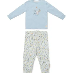 Little Dutch Tweedelige pyjama - Blauw - Forest Friends - Forest Adventure