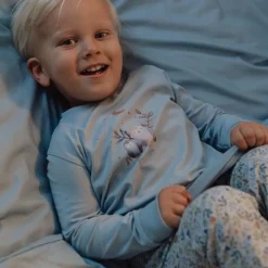 Little Dutch Tweedelige pyjama - Blauw - Forest Friends - Forest Adventure