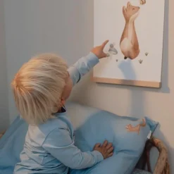 Little Dutch Tweedelige pyjama - Blauw - Forest Friends - Forest Adventure