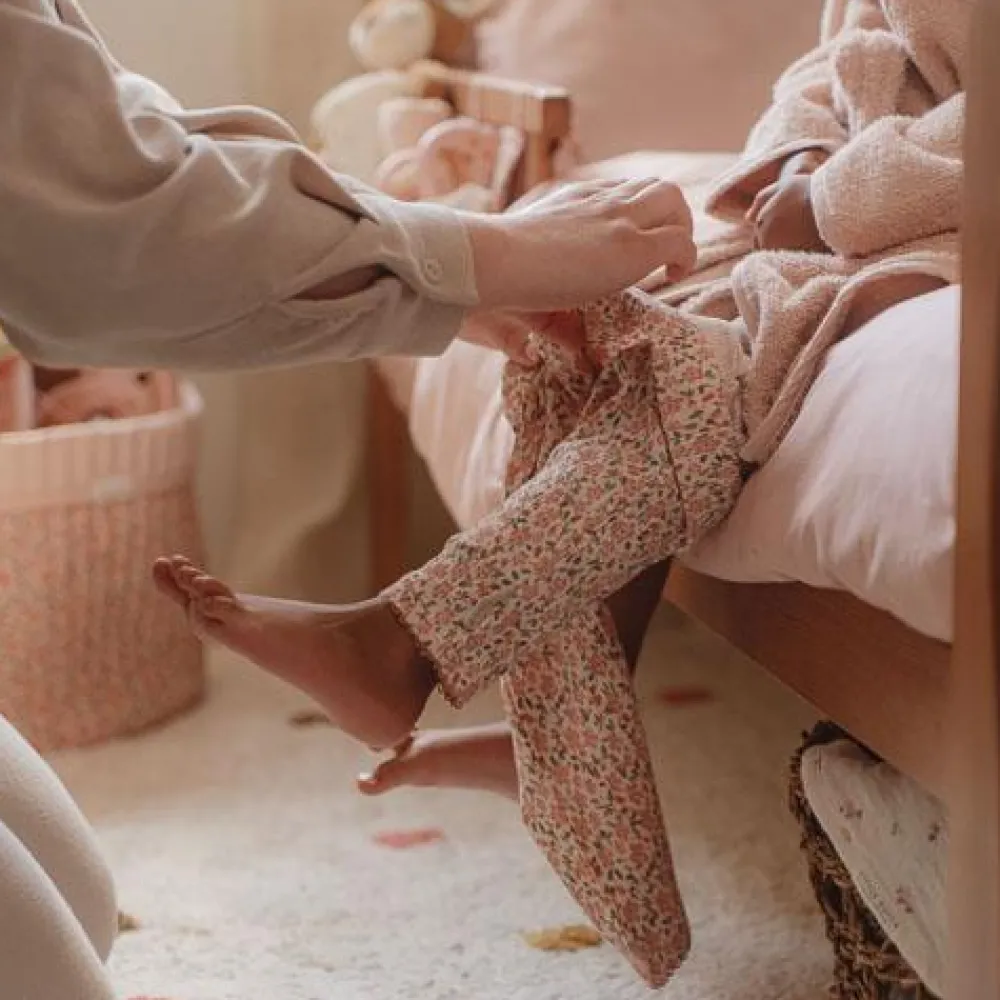 Little Dutch Tweedelige pyjama - Roze - Fairy Garden - Fairy Floral