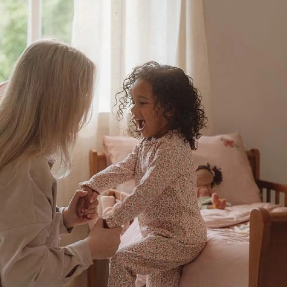 Little Dutch Tweedelige pyjama - Roze - Fairy Garden - Fairy Floral