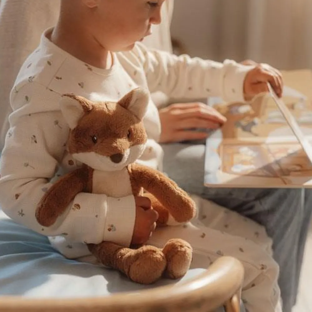 Little Dutch Tweedelige pyjama - Wit - Forest Friends - Forest Treasures