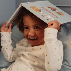 Little Dutch Tweedelige pyjama - Wit - Forest Friends - Forest Treasures