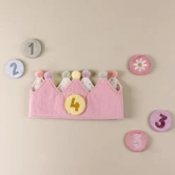 Little Dutch Verjaardagskroon - Roze