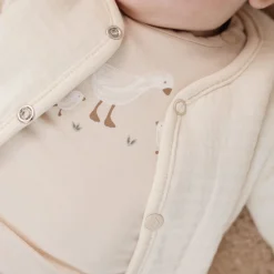 Little Dutch Vest - Beige - Newborn Naturals - Little Goose