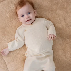 Little Dutch Vest - Wit - Newborn Naturals