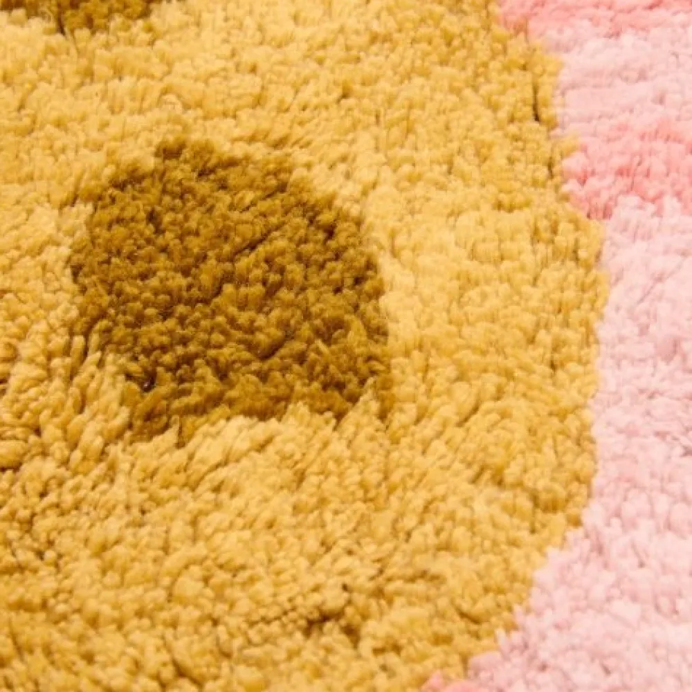 Little Dutch Vloerkleed bloem - Roze - Fairy Garden