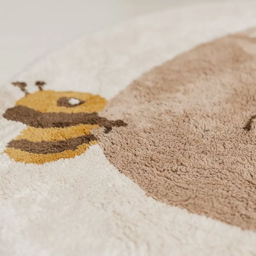 Little Dutch Vloerkleed konijn - Beige