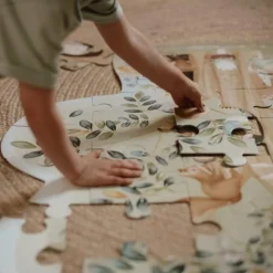 Little Dutch Vloerpuzzel - Blauw - Forest Friends