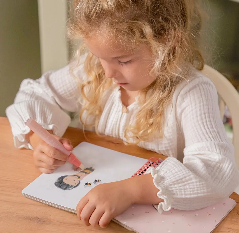 Little Dutch Waterkleurboek Rosa & Friends