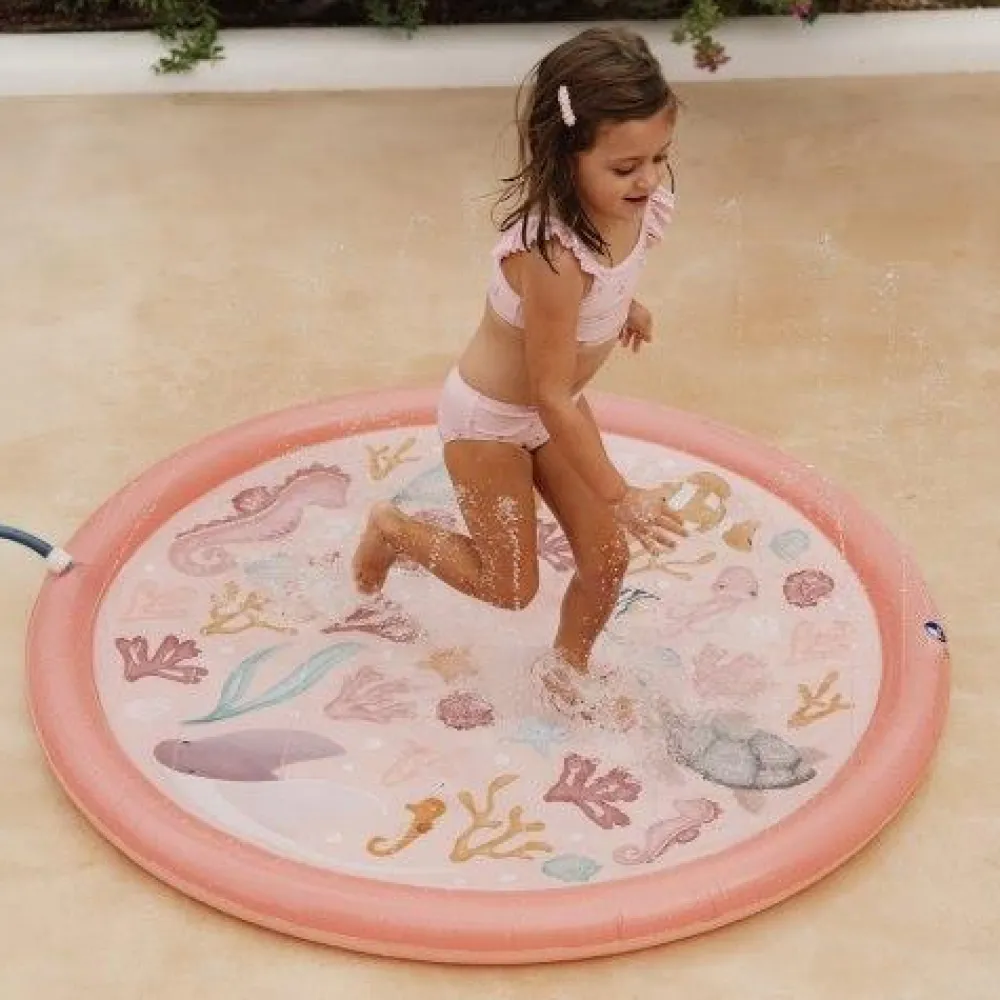 Little Dutch Waterspeelmat - Roze - Ocean Dreams