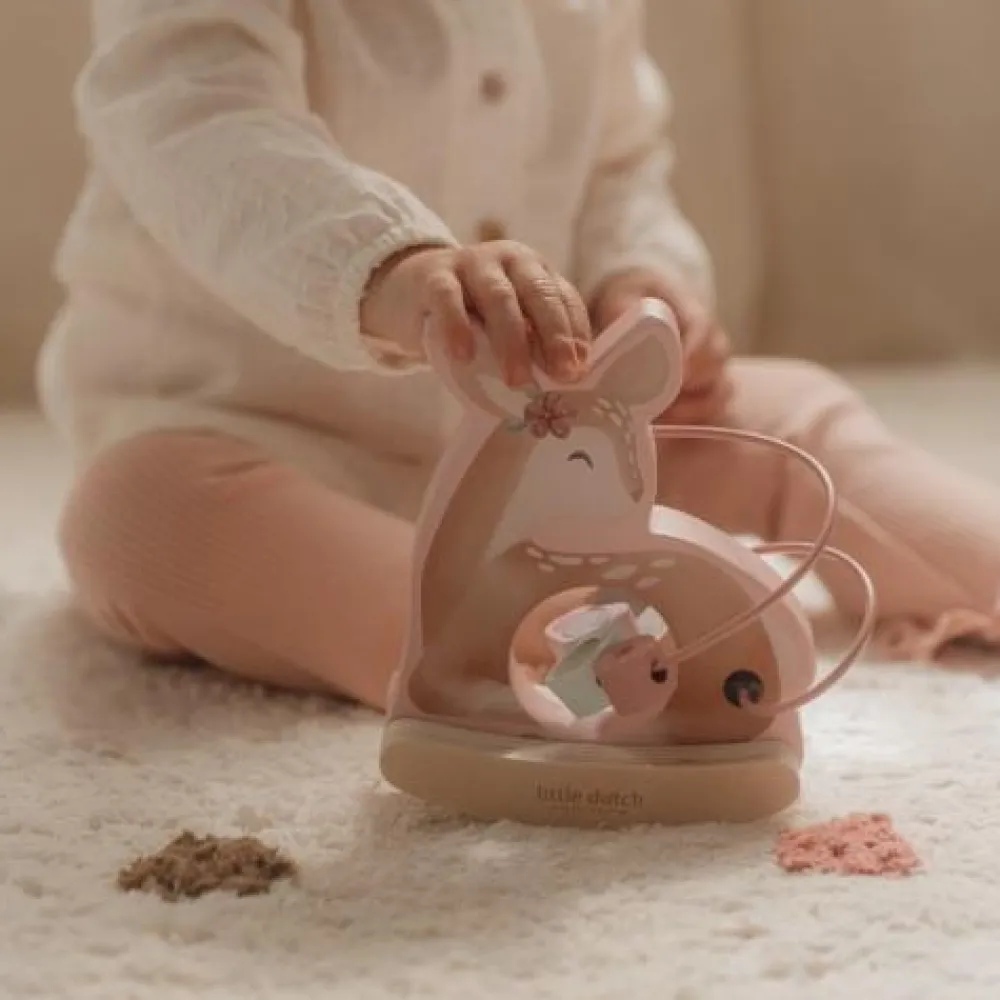 Little Dutch Wiebeldier hert - Roze - Fairy Garden