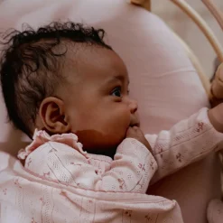 Little Dutch Wieg hoeslaken - Roze - Essentials