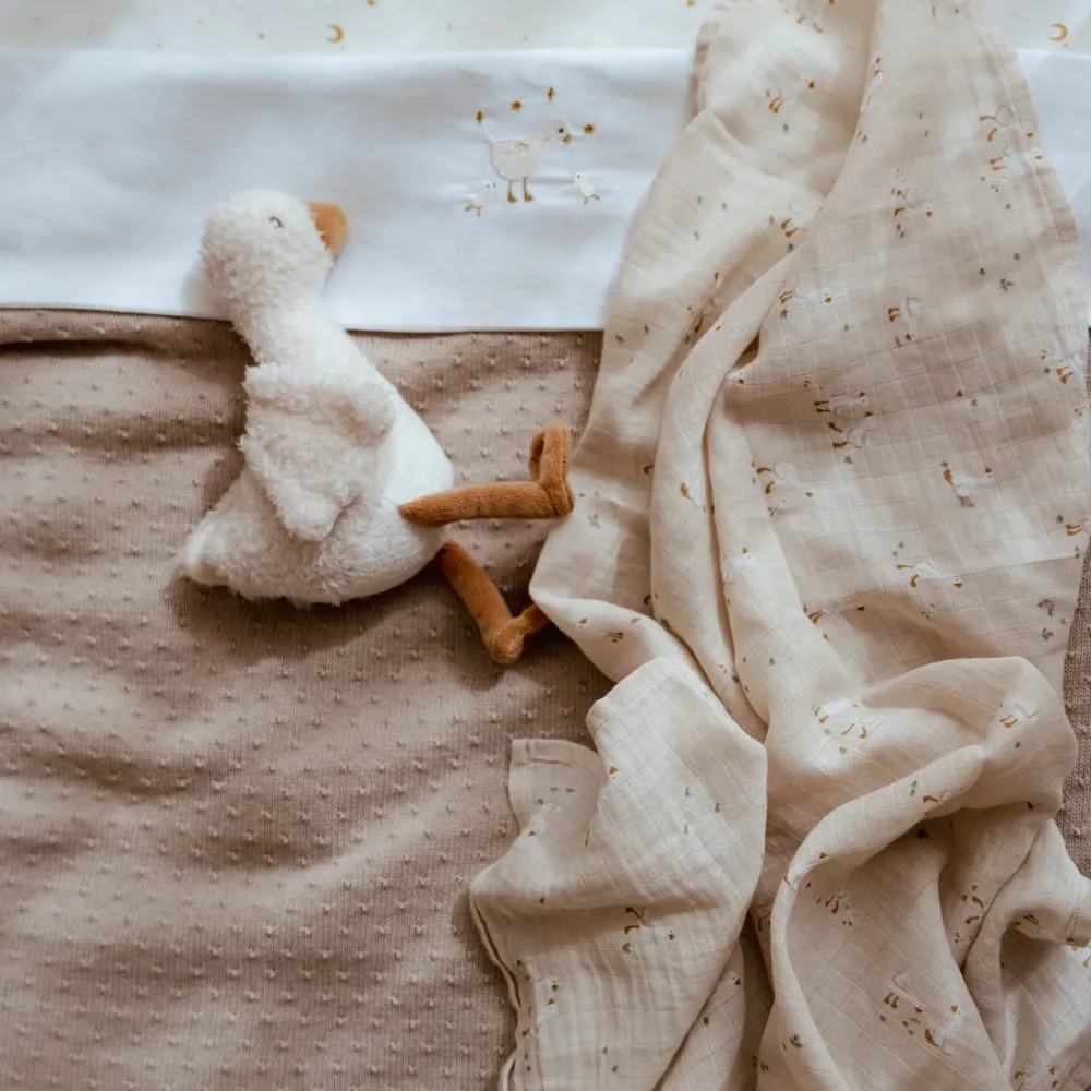Little Dutch Wiegdeken - Beige - Essentials
